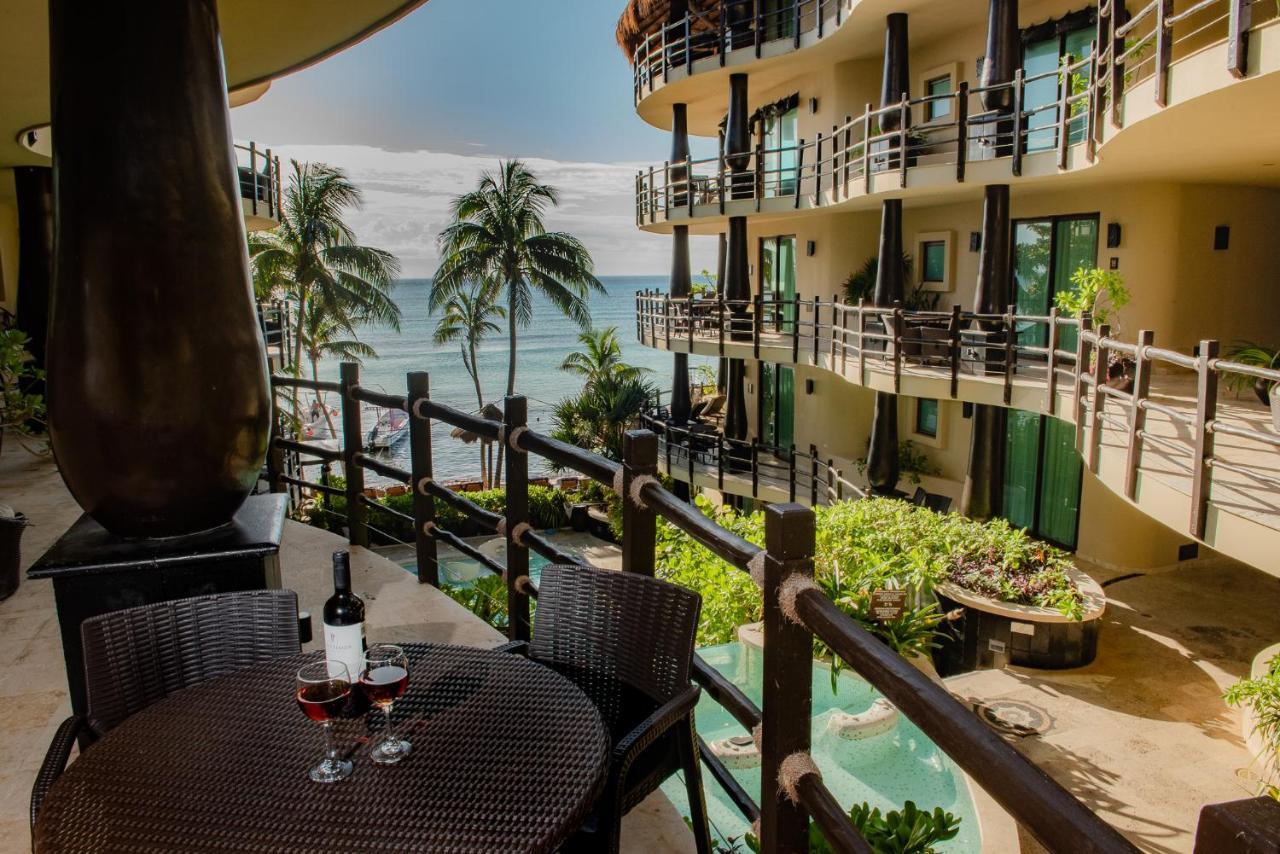 El Taj Oceanfront And Beachside Condo Hotel Playa del Carmen Bagian luar foto